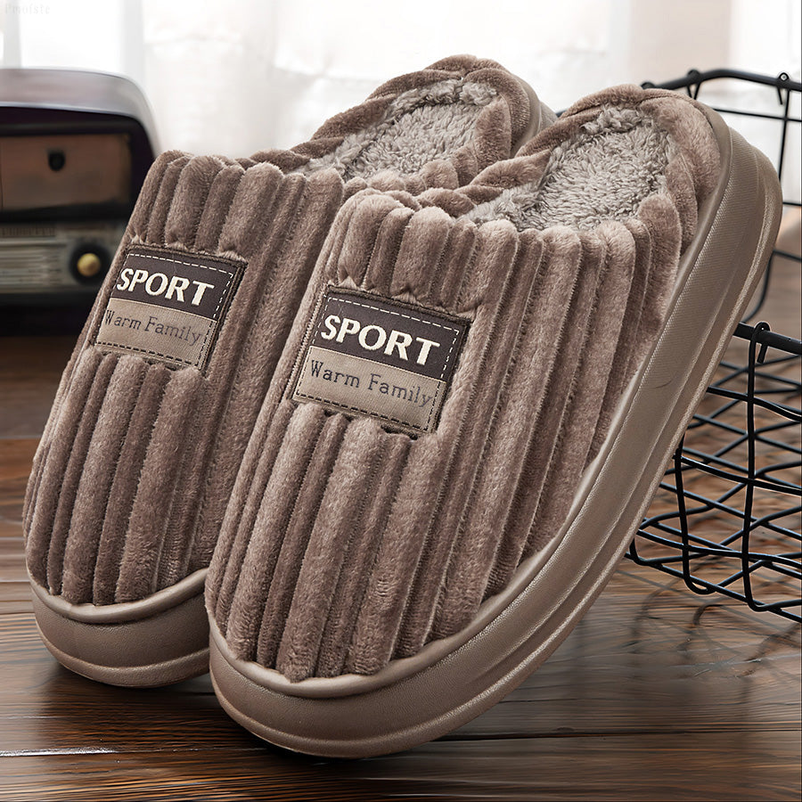 Soft Sole  House Slippers for Winter Warm Comfortable Non Slip Indoor Slippers