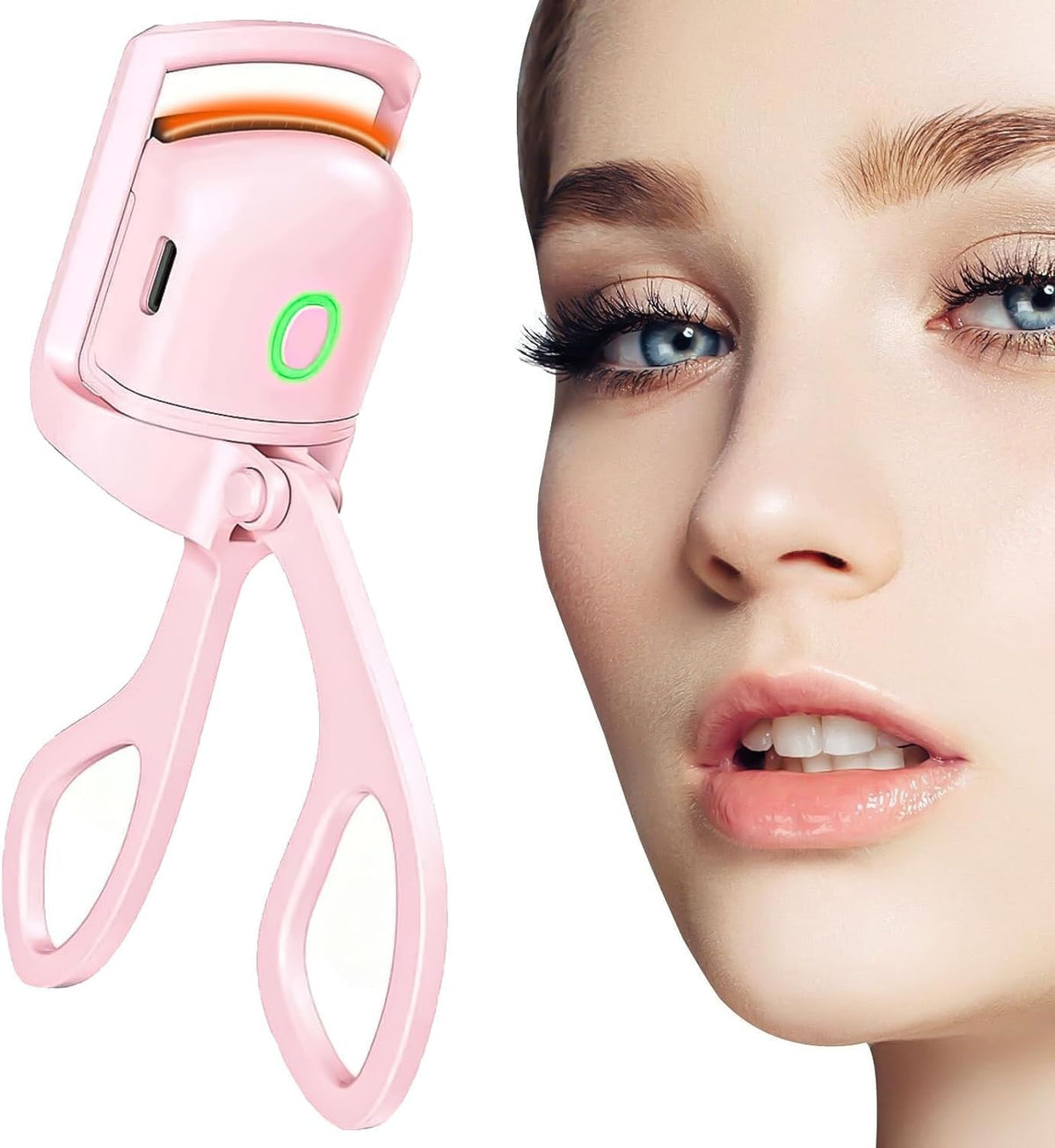 Toolzia Heated Eyelash Curlers, Heated Lash Curler, (2.4 Ounces)