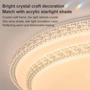 LED Ceiling Light 60W,3 Colors Modern Led Ceiling Lights  For Bedroom Living Room Dining Room(40cm)