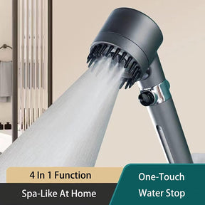 Shower Filter Shower Head - High Pressure Bathroom Accessories Set to Remove Chlorine and Impurities