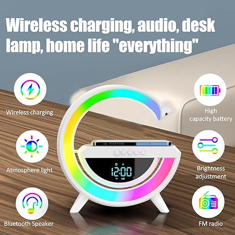 Multi-functional Wireless Charger Speaker with Free Delivery and Cash On Delivery